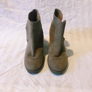 MTNG Women’s Becca Heel Leather Ankle Booties